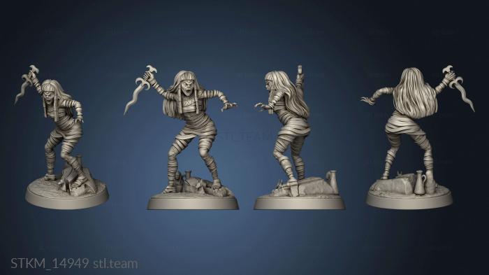 3D model Mummy Assassins Assassin (STL)