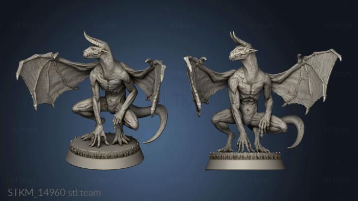 3D model Vampires in Panshaw Enemies Gargoyle (STL)