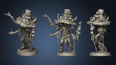 3D model Mushroom Bayou Myconids Myconid Shaman (STL)