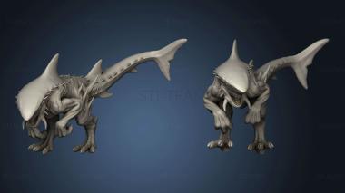 3D model Sharkasaurus Dragon Baby Shark (STL)