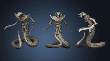 3D model Egypt Apophis Warriors (STL)