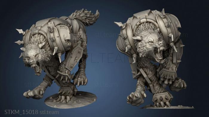 3D model Necromantic Undead Werewolves werewolf (STL)