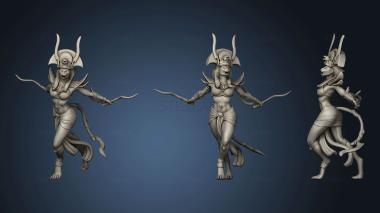 3D model Egypt Bastet Warriors Gods Warrior OFF (STL)