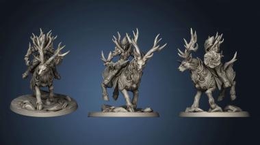 3D model Sylvan Knights Stag Rider (STL)