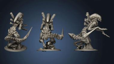 3D model Nemesis Aliens adulto (STL)