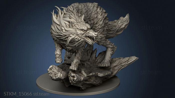 3D model Mythology Fenrir (STL)