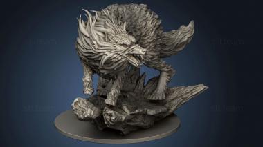 3D model Mythology Fenrir (STL)