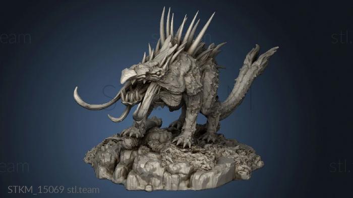 3D model Mythology Gr hellhound (STL)