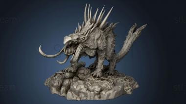 3D model Mythology Gr hellhound (STL)