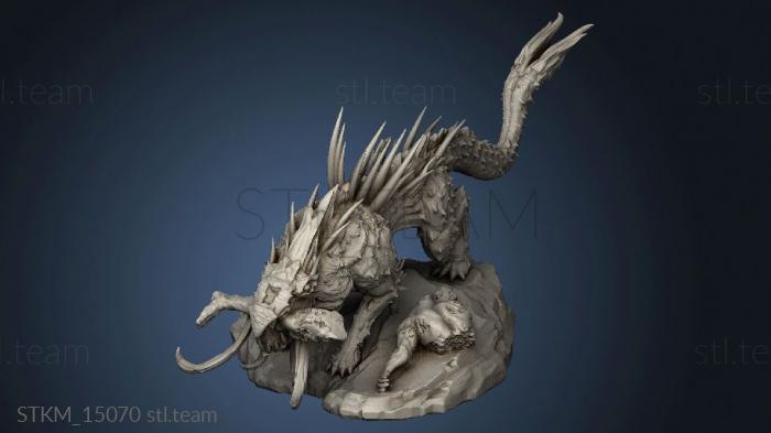 3D model Mythology Gr hellhound (STL)