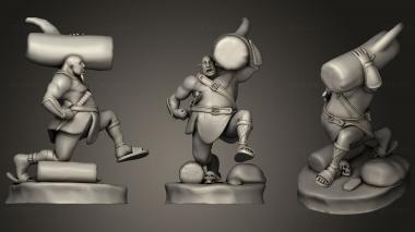 3D model Ogre Warrior in Training (STL)