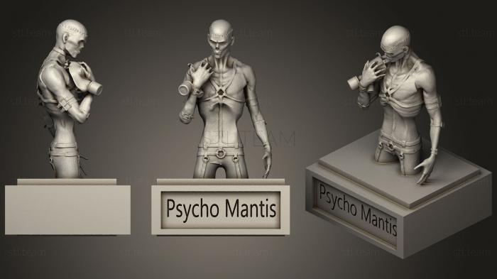 3D model Psycho Mantis stl statuette (STL)