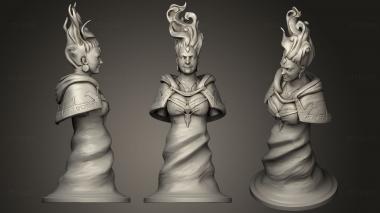 3D model Queen Lina Dota 2 Chess Piece (STL)