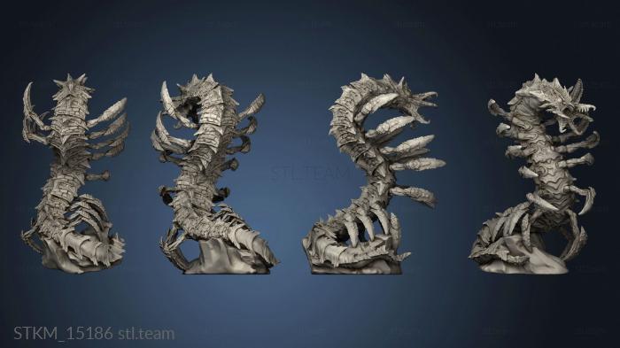 3D model Remorhaz Young (STL)