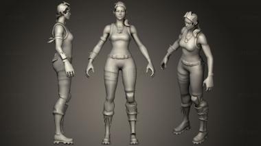 3D model Renegade Raider Fortnite Skin (STL)