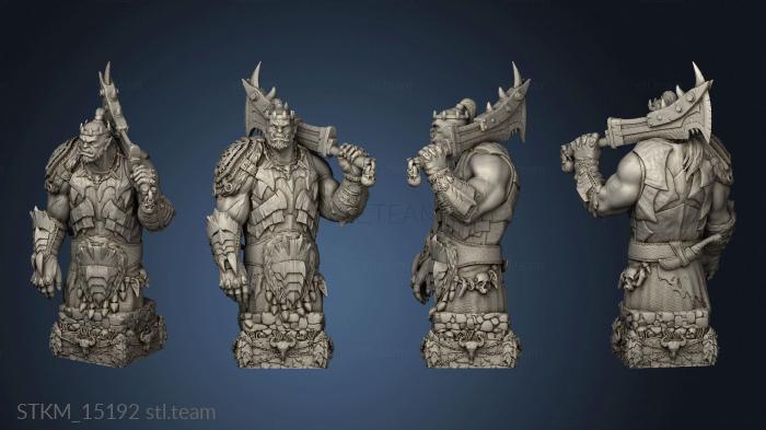 3D model Orc Chess King (STL)