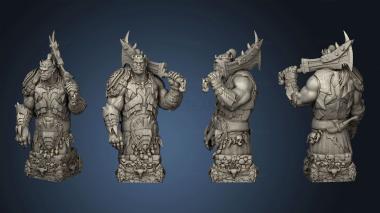 3D model Orc Chess King (STL)