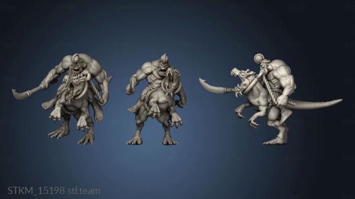 3D model Orc King Riders Riders (STL)