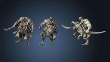 3D model Orc King Riders Riders (STL)