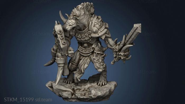 3D model owling Horde Bite Gnoll Scouts Howling Scout (STL)