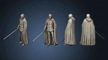 3D model Star Wars Luke Skywalker One out Hood (STL)