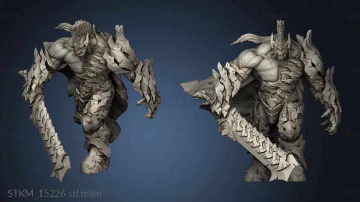 3D model Orc Warlord (STL)