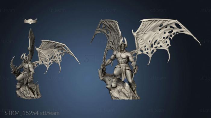 3D model Illidan Warcraft wing (STL)