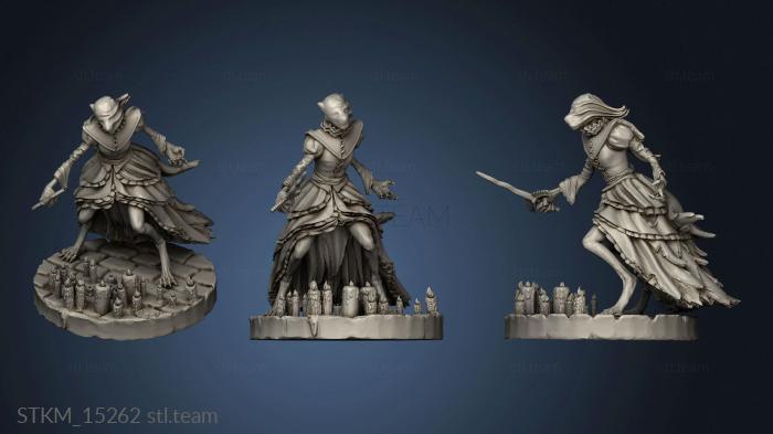 3D model courtier Courtier (STL)