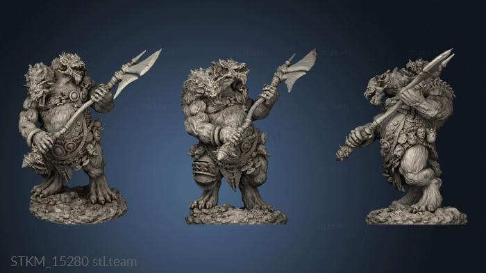 Gnoll Ettin Axe