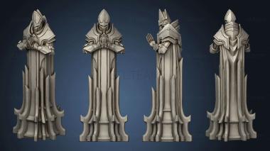 3D model Paladin Chess Black bi (STL)