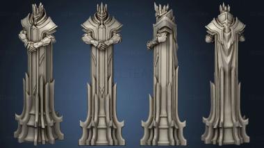 3D model Paladin Chess Black KING (STL)