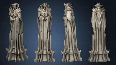 3D model Paladin Chess Black queen (STL)