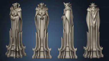 3D model Paladin Chess White queen (STL)