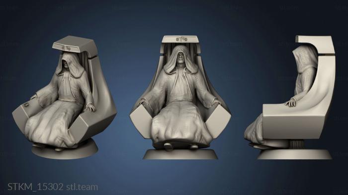 3D model Palpatine Statue (STL)