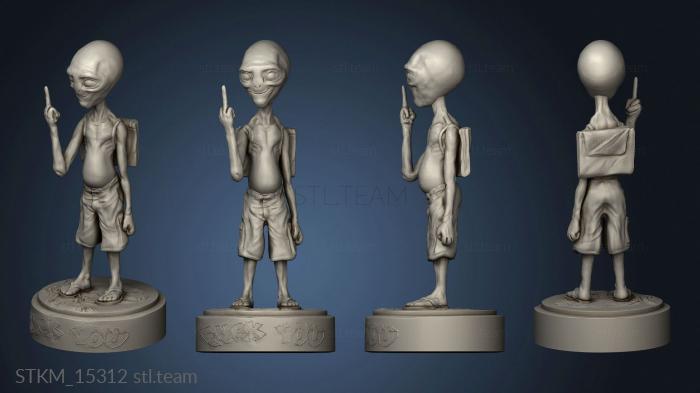 3D model Paul the Alien Paull (STL)