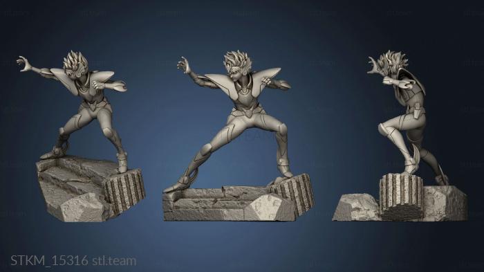 3D model Pegasus Seiya Caballeros del Zodiaco Acc Foot (STL)