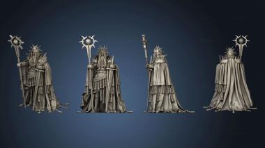 3D model Penitent Crusade II Flame Defender and Iron maiden Diorama (STL)