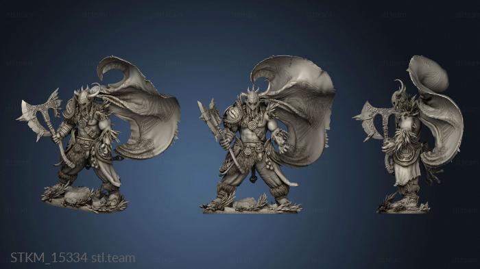 3D model The Chernocryons Warrior (STL)