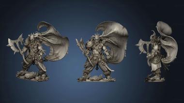 3D model The Chernocryons Warrior (STL)