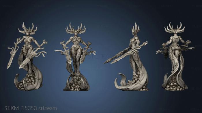 3D model Legion Fire Dem Queen Demon (STL)