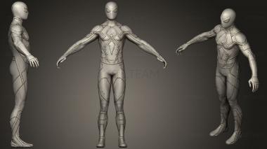 3D model SPIDER MAN DARK SUIT (STL)