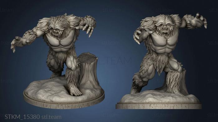 3D model Sasquatch The Walking Rug TWR (STL)