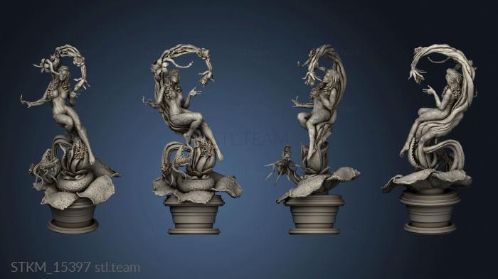 3D model Poison Statue One Branch Lateral (STL)