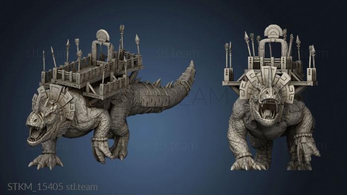 3D model PR Saurian Dread Behemoth OPR (STL)