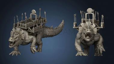 3D model PR Saurian Dread Behemoth OPR (STL)