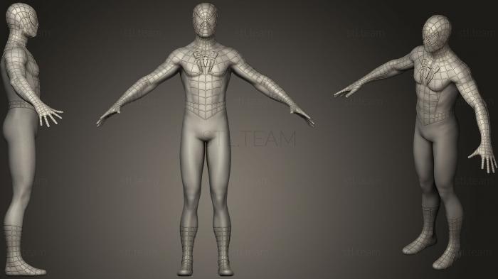 Spiderman Black And Golden Suit