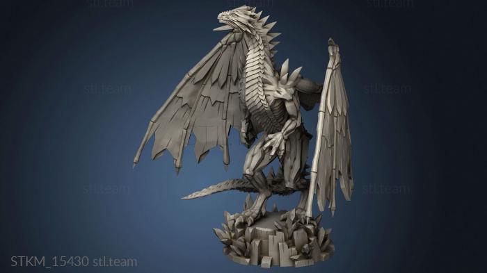 3D model prismal dragon (STL)