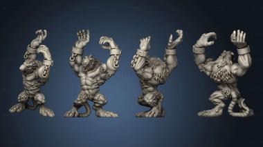 3D model Skavens Rat Ogres (STL)