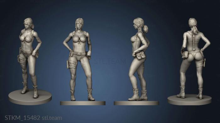 3D model Quiet METAL GEAR THE PHANTOM PAIN (STL)