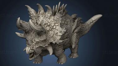 3D model TRICERATOPS (STL)